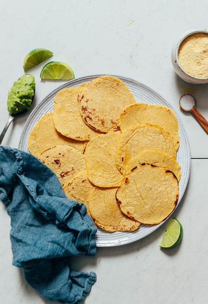 How to Make Tortillas (2 Ingredients, Oil-Free!)